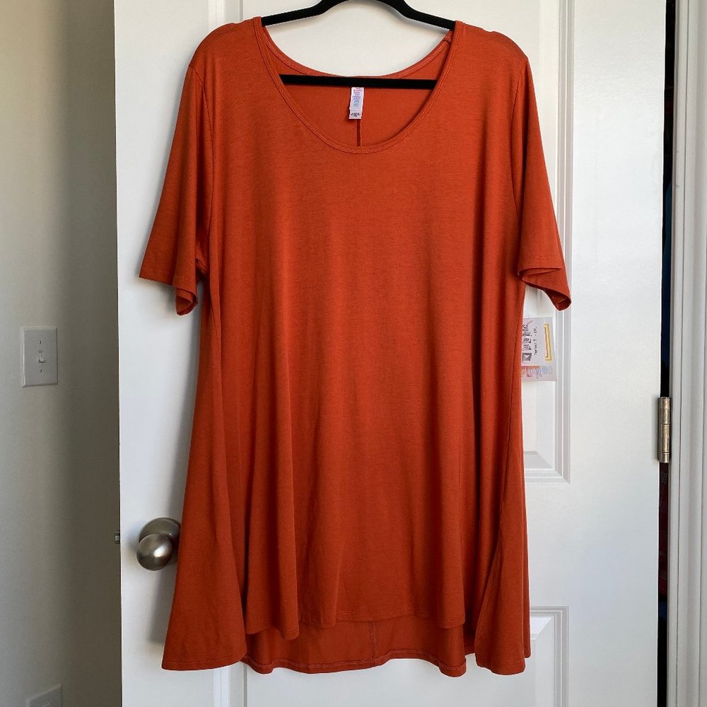 NWT Lularoe Orange Perfect T 2XL